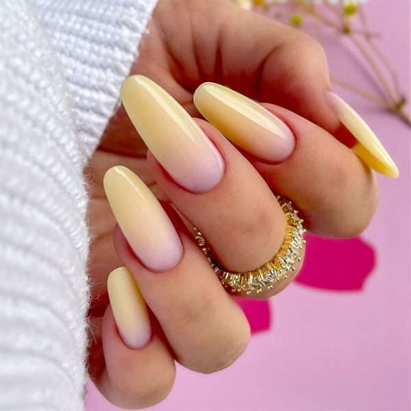 Nailixa® Neon Lemon Pop – Bright Yellow Builder Gel UV/LED