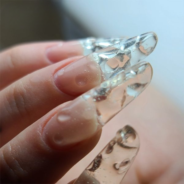 Nailixa® Crystal Snow – White Shimmer Builder Gel UV/LED