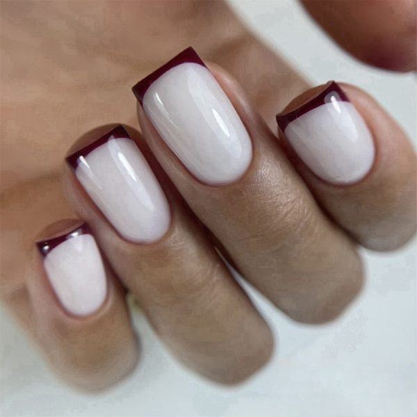 Nailixa® Bright French White – Pure White Builder Gel UV/LED