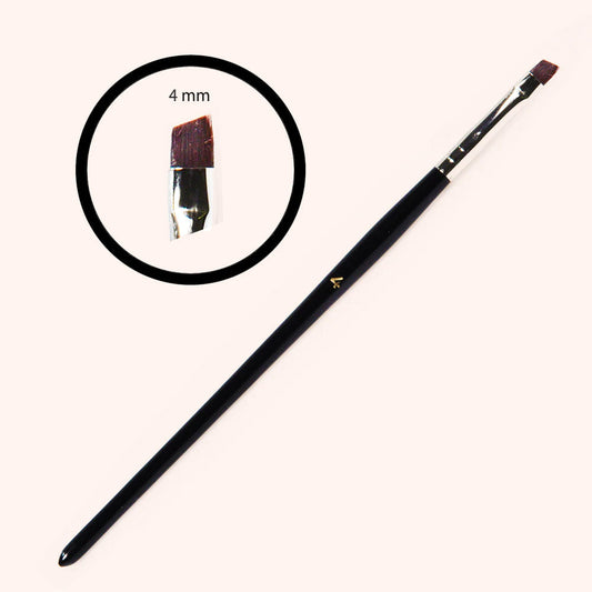 Nailixa® Angled Gel Brush – Size 4