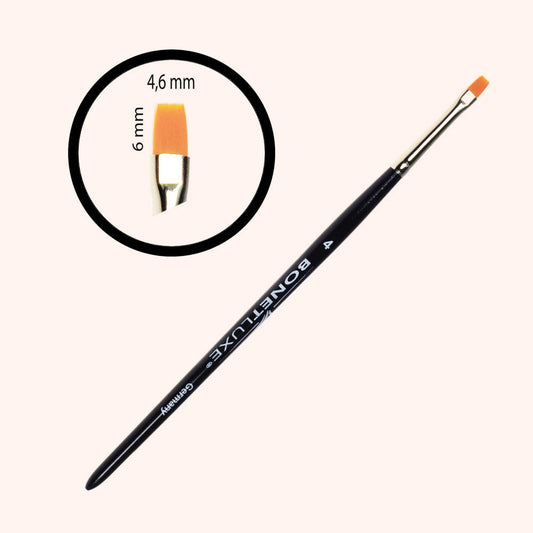Nailixa® Flat One Stroke Brush – Size 4