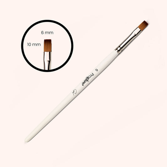 Nailixa® Premium Gel Brush n°6 – Flat Professional Brush