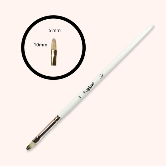 PreNailixa® Premium Round Gel Brush – Size 4