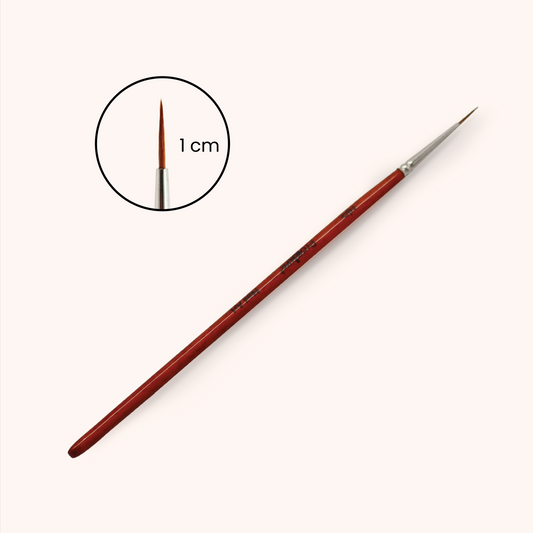 Nailixa® Premium Nail Art Brush – 1 cm Liner