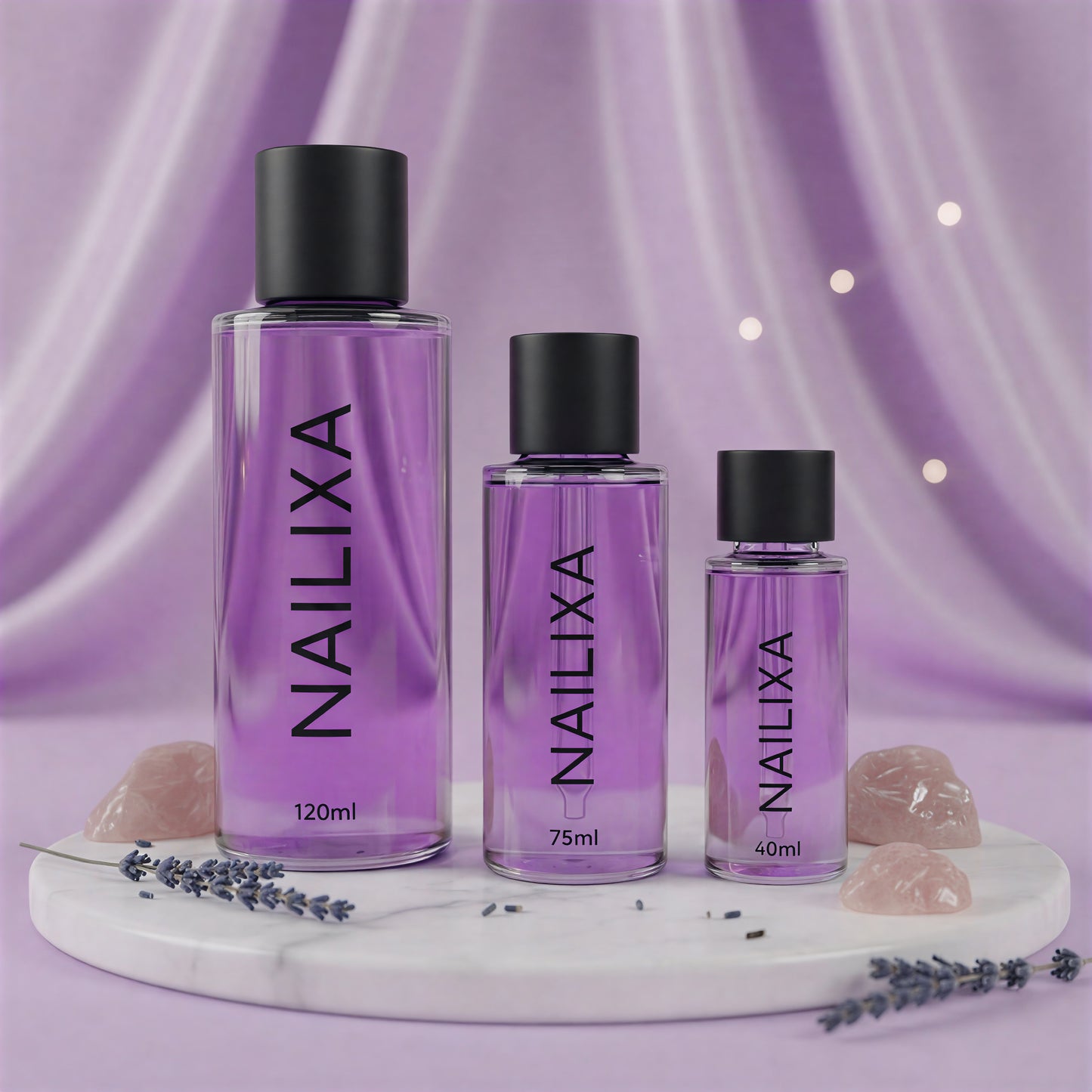 Nailixa Nail Remover – Fast, Gentle & Hydrating | 120ML, 75ML & 40ML