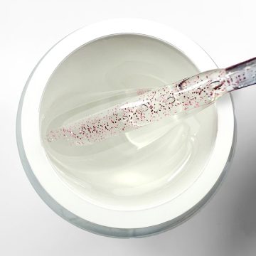 Nailixa® Crystal Snow – White Shimmer Builder Gel UV/LED