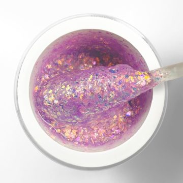 Nailixa® Confetti Crush – Pink, Blue & Yellow Glitter Builder Gel UV/LED